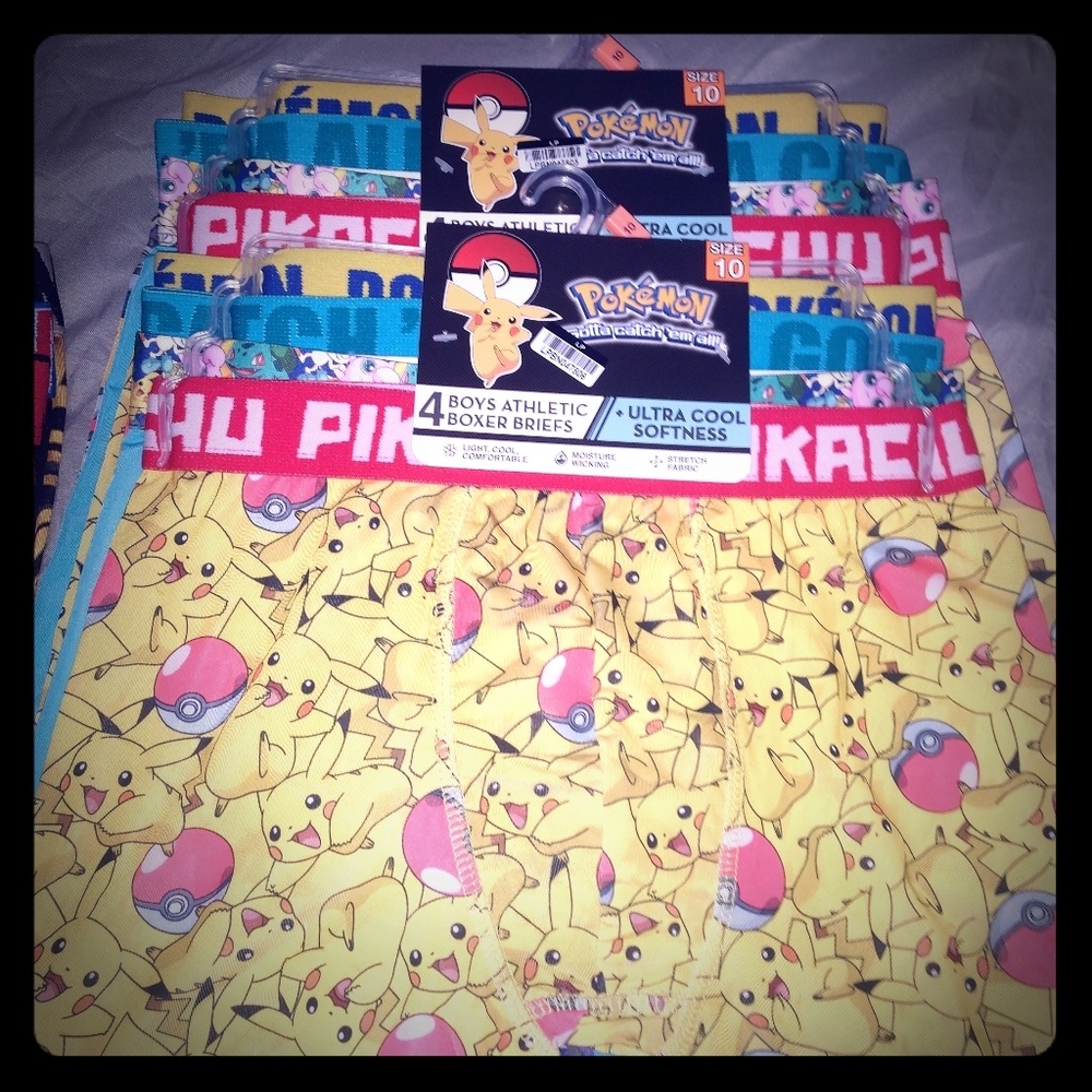Pokemon boys boxer briefs